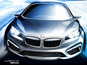 BMW Concept Active Tourer - Design Sketch