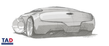 Bugatti Esders Concept - Preliminary Design Sketch