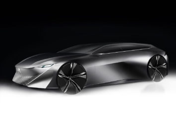 Peugeot Instinct Concept Design Sketch Render