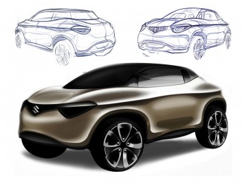 Suzuki Crosshiker Concept - Design Sketches