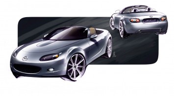 2005 Mazda MX 5 Design Sketch