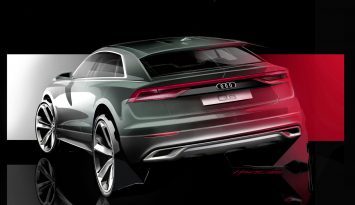 Audi Q8 Design Sketch