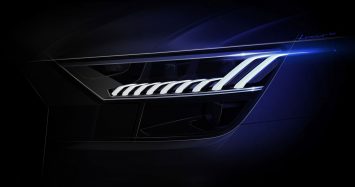 Audi Q8 Headlight Design Sketch