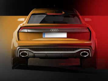 Audi Q8 Sport Concept Design Sketch Render
