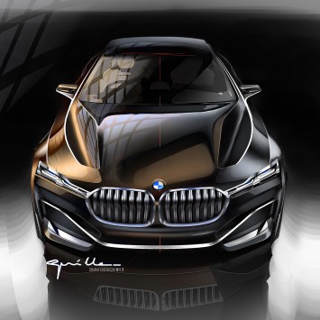 BMW Vision Future Luxury Concept - Design Sketch by Nicolas Guille