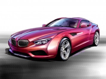 BMW Zagato Coupe - Design Sketch