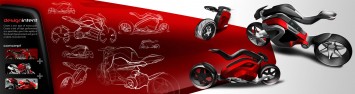 Ducati Concept by Gregor Duler - Design Sketches