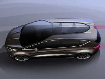 Ford S MAX Concept Design Sketch