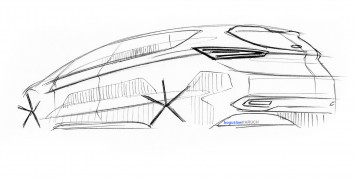 Ford S MAX Concept Design Sketch by Boguslaw Paruch