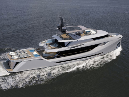 Greywolf, 40-meter explorer yacht by Politecnico di Milano Specializing Master