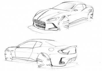 Maserati Alfieri - Design Sketches