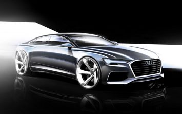 New Audi A6 Design Sketch
