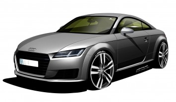 New Audi TT Design Sketch