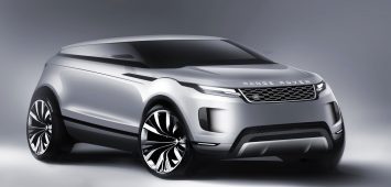 New Range Rover Evoque Design Sketch