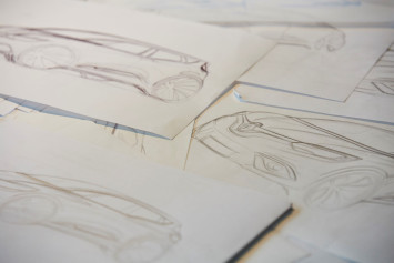 New Renault Scenic Design Sketches