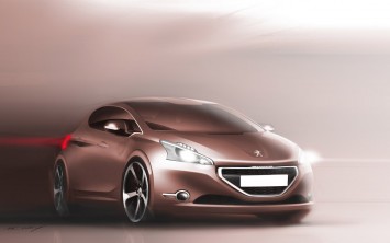 Peugeot 208 - Design Sketch