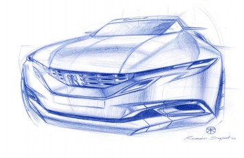 Peugeot Exalt Design Sketch