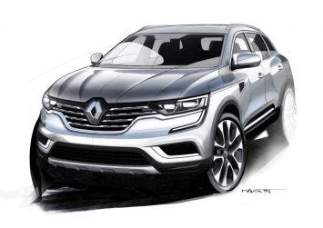 Renault Koleos Design Sketch