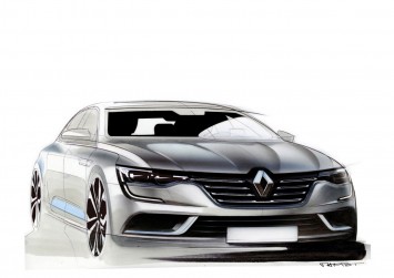 Renault Talisman Design Sketch by Alexis Martot