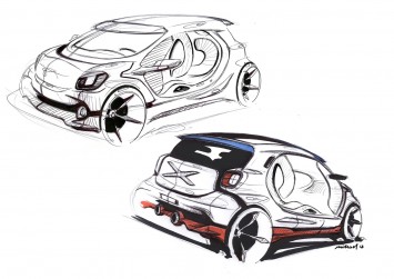 Smart Forjoy Concept Design Sketches