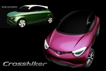 Suzuki Regina and Crosshiker - Design Sketches-Renderings
