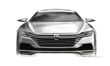 Volkswagen Arteon Design Sketch