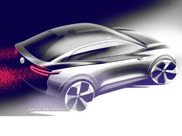 Volkswagen I.D. CROZZ Concept Design Sketch