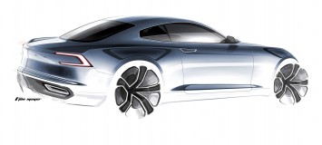 Volvo Concept Coupe Design Sketch