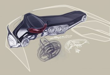2014 Audi TT Interior Design Sketch