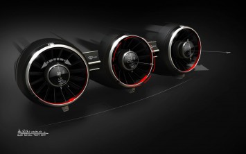 Audi Allroad Shooting Brake Concept Interior Design Sketch by Maximilan Kandler