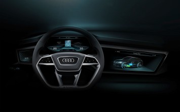 Audi h tron quattro concept interior design sketch render