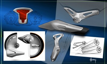 BMW R nineT - Design Sketches