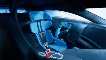 Bugatti Vision Gran Turismo Concept Interior Design Sketch Render