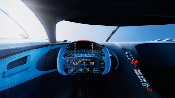 Bugatti Vision Gran Turismo Concept Interior Design Sketch Render