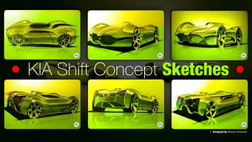 KIA Shift Concept - Design Sketches