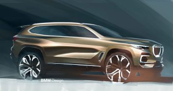 New BMW X5 Design Sketch Render