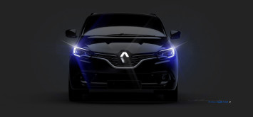 New Renault Scenic Headlight Design Sketch Render by Stefano Bolis