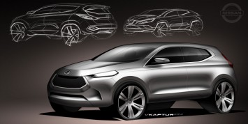 Nissan Concept by Vince Kaptur - Design Sketches