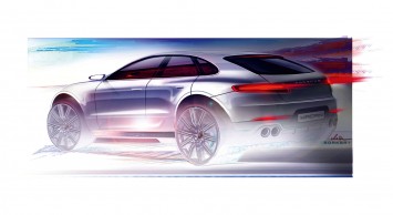Porsche Macan - Design Sketch