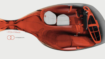 Renault Trezor Concept Design Sketch by Eduardo Lana
