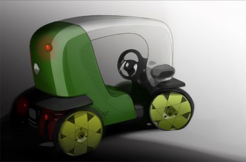 Renault Twizy Concept - Design Sketch