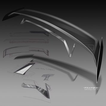 2014 Audi TT Detail Design Sketch