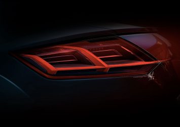 2014 Audi TT Tail Light Design Sketch