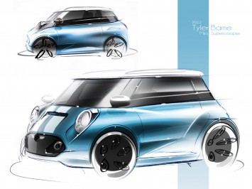 2020 MINI Brand Concept by Tyler Bame - Design Sketches