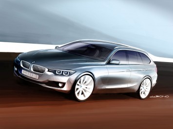 BMW 3 Series Touring - Design Sketch