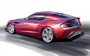 BMW Zagato Coupé - Design Sketch by Norihiko Harada, Chief Designer Zagato
