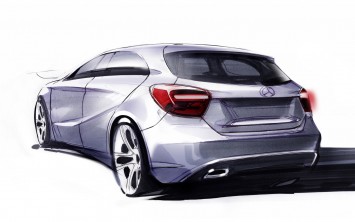 Mercedes-Benz A-Class - Design Sketch