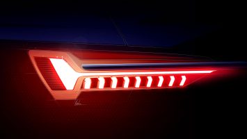 New Audi A6 Tail Light Design Sketch