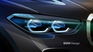 New BMW X5 Headlight Design Sketch Render