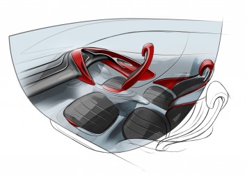 Suzuki Crosshiker - Final Interior Design Sketch